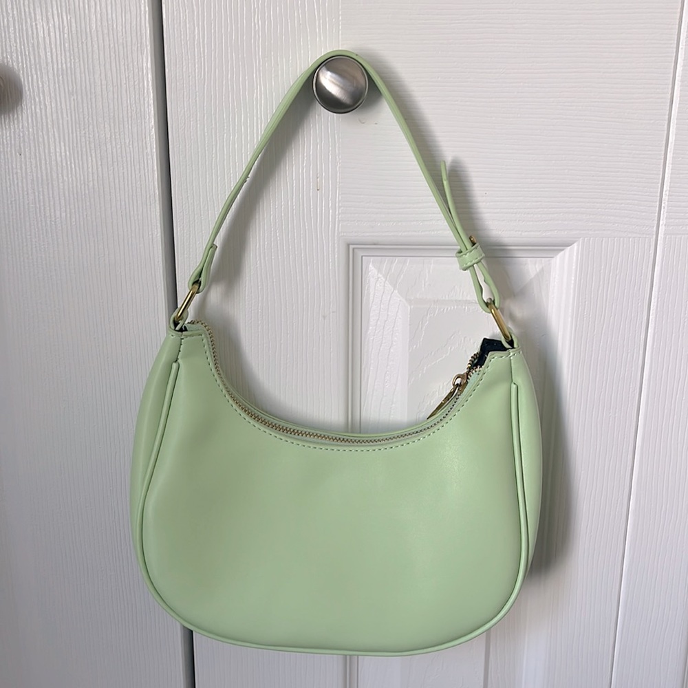 light green shoulder bag (brand new)